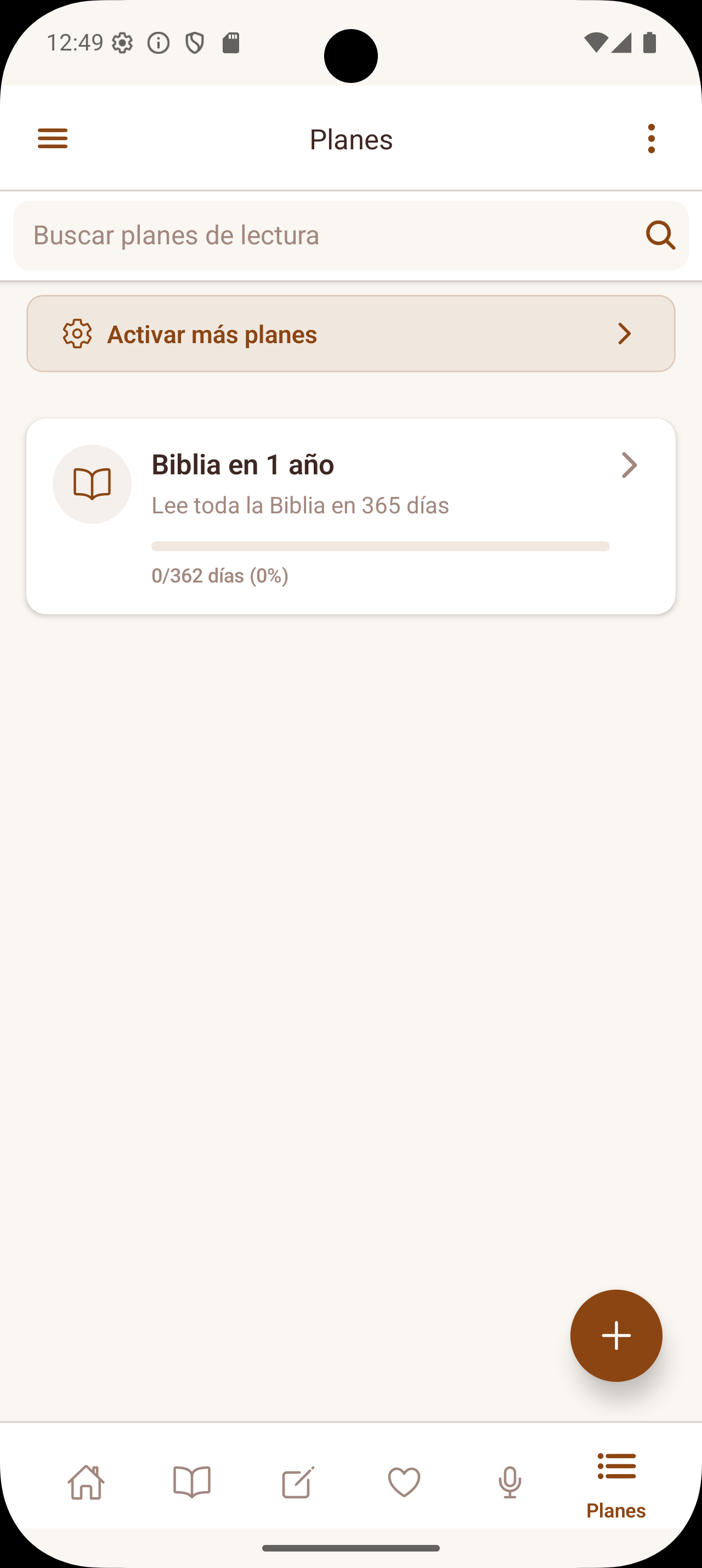 Planes de lectura